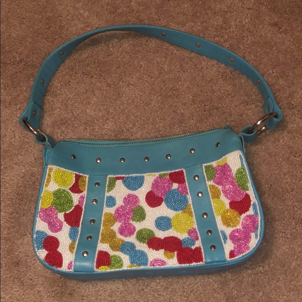 Beaded handbag